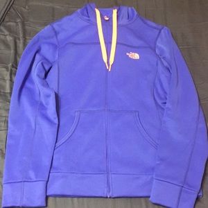 North Face full zip hoodie